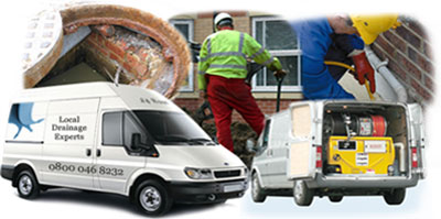 Tidworth drainage van